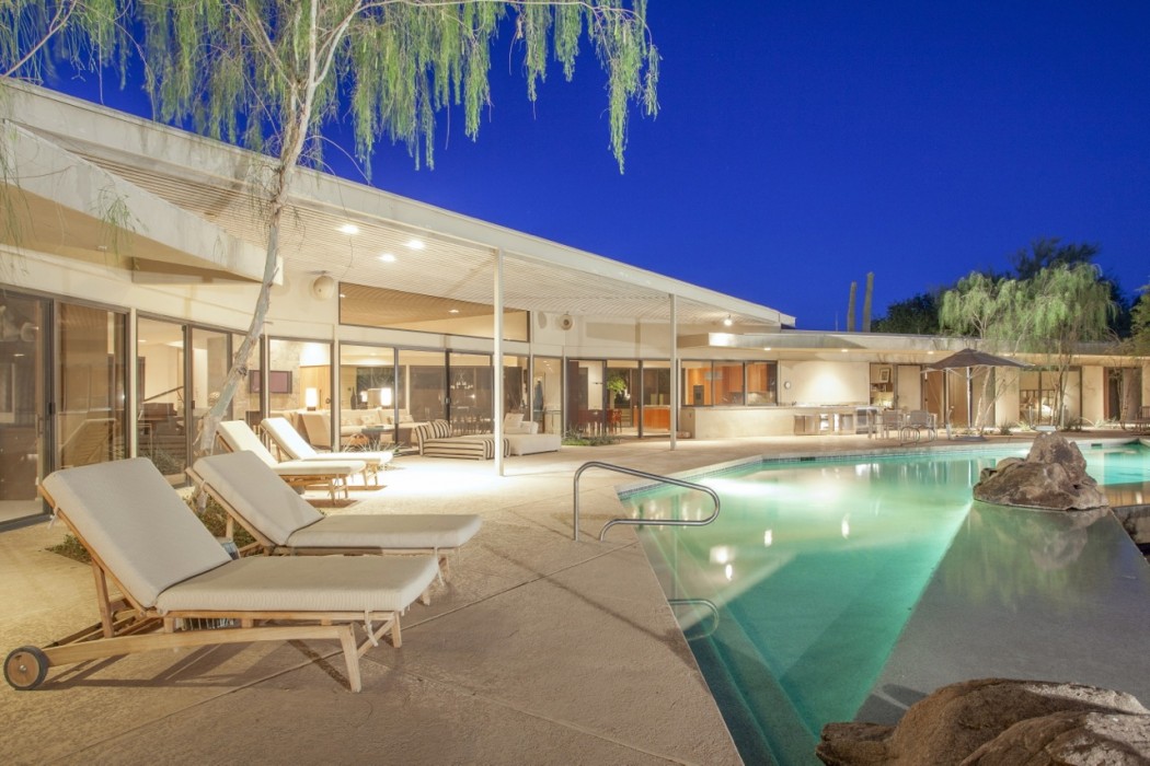 alfred newman beadle al modern home pinnacle peak pool